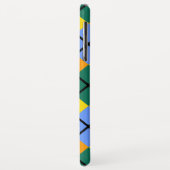 Coques Case-Mate iPhone Bleu Vert Jaune Orange (Dos/Gauche)