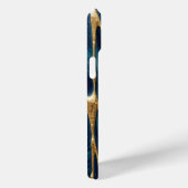 Coques Case-Mate iPhone Bleu, vert, or (Verso / Droite)