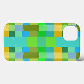 Coques Case-Mate iPhone Bleu Vert orange violet Motif crémeux Abstrait (Verso (horizontal))