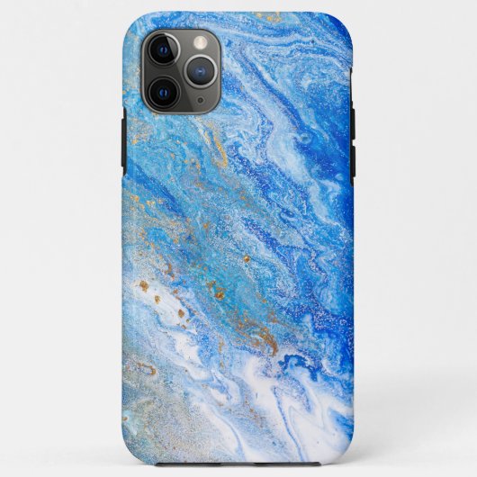 Coques Case-Mate iPhone bleu visuel (Dos)