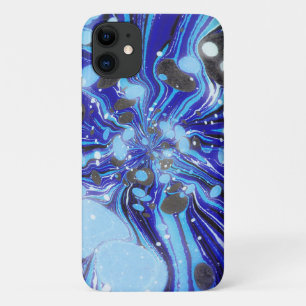 Case-Mate iPhone Case Bleus rétro Art Abstrait