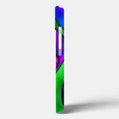 Coques Case-Mate iPhone BleuVerreCoulisse (Verso / Gauche)