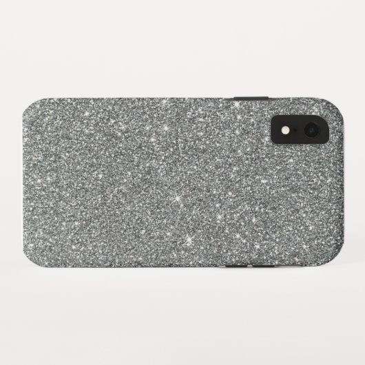 Coques Case-Mate iPhone Bling argenté (Dos (Horizontal))