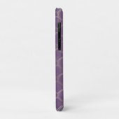 Coques Case-Mate iPhone Bling Diamant à huile violet et or        (Dos/Gauche)