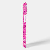 Coques Case-Mate iPhone Bling Parties scintillant rose (Verso / Droite)