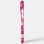Coques Case-Mate iPhone Blingy Pink Camouflage Personalized  (Verso / Gauche)