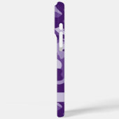 Coques Case-Mate iPhone Blingy Purple Camouflage Personalized (Verso / Gauche)