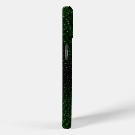 Coques Case-Mate iPhone Blobs verts (Verso / Droite)
