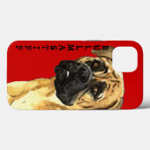 Coques Case-Mate iPhone Bloc couleur Bullmastiff (Verso (horizontal))