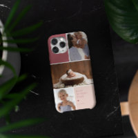 Bloc de couleur 3 Photo Collage | Meilleure maman