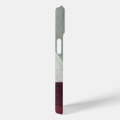 Coques Case-Mate iPhone Bloc de couleur Art Abstrait Nom personnalisé (Verso / Droite)