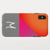 Coques Case-Mate iPhone Bloc de couleur chic (Dos (Horizontal))
