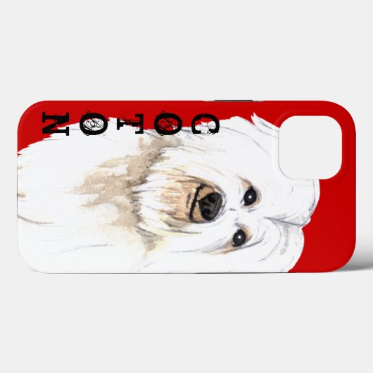 Coques Case-Mate iPhone Bloc de couleur de coton (Verso (horizontal))