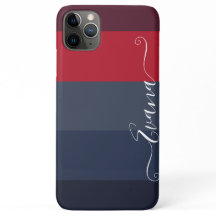 Bloc de couleur marine et bleu Personnaliser le no