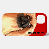 Coques Case-Mate iPhone Bloc de couleur Pekingese (Verso (horizontal))