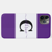 Coques Case-Mate iPhone Bloc de couleur personnalisé (Dos (Horizontal))