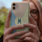 Coques Case-Mate iPhone Bloc de couleur personnalisé avec monogramme paste