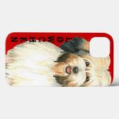 Coques Case-Mate iPhone Bloc de couleurs Lowchen (Verso (horizontal))