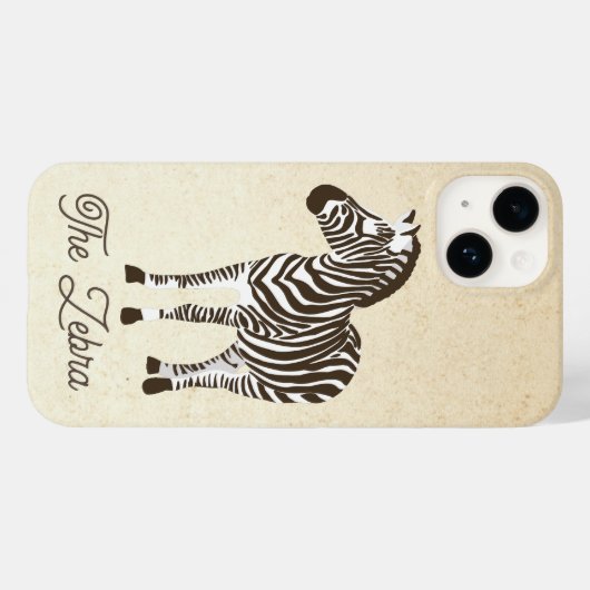 Coques Case-Mate iPhone Bloc de couleurs Zebra (Verso (horizontal))