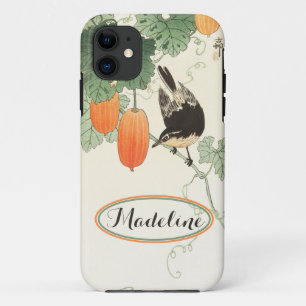Case-Mate iPhone Case Bloc japonais Imprimer Oiseau Orange Fruit Personn