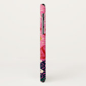 Coques Case-Mate iPhone bloc lotus rose (Dos/Gauche)