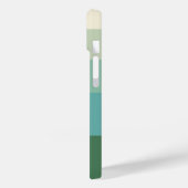 Coques Case-Mate iPhone Bloc vert à cinq ombres (Verso / Gauche)