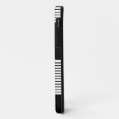 Coques Case-Mate iPhone Blocage noir blanc et soleil Brown (Dos/Gauche)