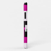 Coques Case-Mate iPhone Blocs abstraits violets (Dos/Droite)