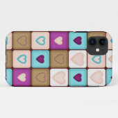 Coques Case-Mate iPhone Blocs cardiaques (Dos (Horizontal))