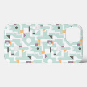 Coques Case-Mate iPhone Blocs constitutifs - bleu (Verso (horizontal))