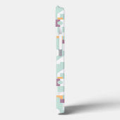 Coques Case-Mate iPhone Blocs constitutifs - bleu (Verso / Gauche)