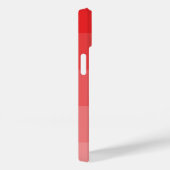 Coques Case-Mate iPhone Blocs couleur rose corail personnalisés (Verso / Droite)