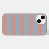 Coques Case-Mate iPhone Blocs couleur rose et bleu glace millénaires (Verso (horizontal))