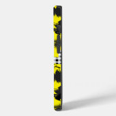 Coques Case-Mate iPhone blocs de construction.Noir et blanc.w.01x4 B Jaune (Verso / Gauche)