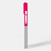 Coques Case-Mate iPhone Blocs de couleur rose et gris chaud (Verso / Gauche)