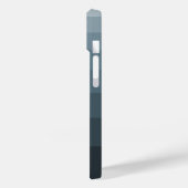 Coques Case-Mate iPhone Blocs de couleur tendance bleu gris enseignes pers (Verso / Gauche)