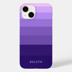 Coque Pour iPhone 14 Blocs de couleur tendance signes personnalisables