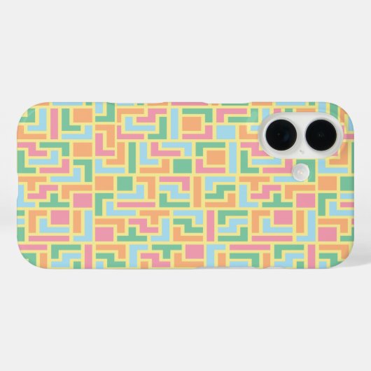 Coques Case-Mate iPhone Blocs de puzzle (Verso (horizontal))