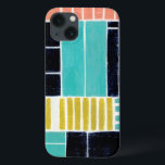 iPhone 13 Case Blocs géométriques<br><div class="desc">Blocs géométriques. Artiste : Grace Popp. Numéro d'image : 150774FN.</div>