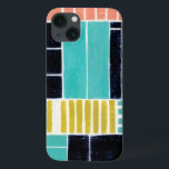iPhone 13 Case Blocs géométriques<br><div class="desc">Blocs géométriques. Artiste : Grace Popp. Numéro d'image : 150774FN.</div>