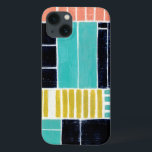 Etui iPhone 13 Blocs géométriques<br><div class="desc">Blocs géométriques. Artiste : Grace Popp. Numéro d'image : 150774FN.</div>