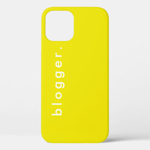 Case-Mate iPhone Case Blogger Vibrant Jaune Simple Entreprise Moderne