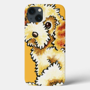 iPhone 13 Coque Blonde Cocker Spaniel Poodle Mix