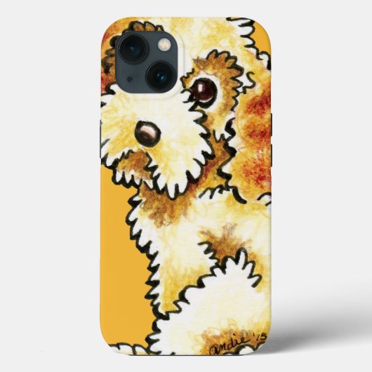 Coques Case-Mate iPhone Blonde Cocker Spaniel Poodle Mix (Verso)