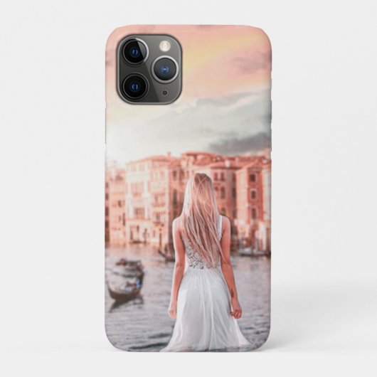 Coques Case-Mate iPhone Blondie Dans Venise Romantique (Dos)