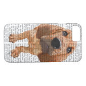 Coques Case-Mate iPhone Bloodhound Puppy (Dos (Horizontal))