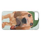 Coques Case-Mate iPhone Bloodhound Sherlock Holmes (Dos (Horizontal))