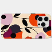 Coques Case-Mate iPhone Bloom minimal du pavot (Verso (horizontal))
