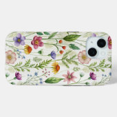Coques Case-Mate iPhone Bloom Wildflowers (Verso (horizontal))