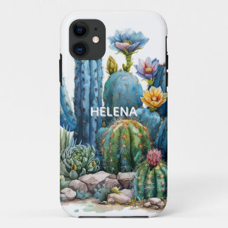 Case-Mate iPhone Case Blooming cacti and succulents
